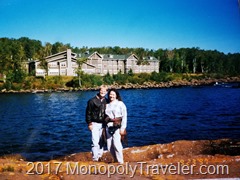Standing in Front of Cove Point Lodge in 1997