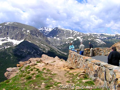Overlook in Rocky Mountain National Park