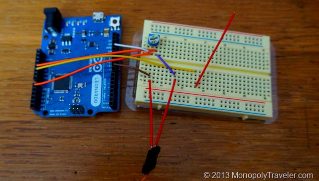The Arduino with a Prototype Board