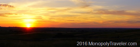 Sunset over the Prairie