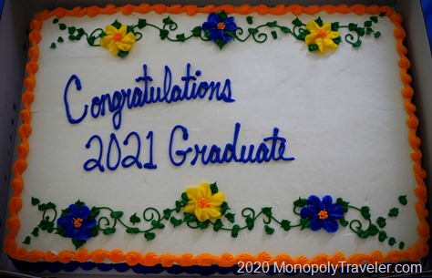 2021 graduation cake