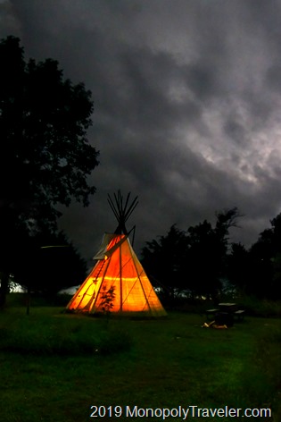 Camping, Storms, and Fireflies