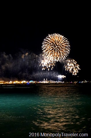 Fireworks from Navy Pier