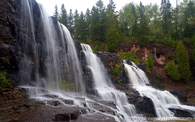 Gooseberry Falls in the summer