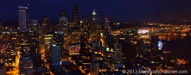 Night Time From the Needle