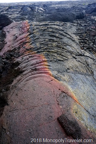 Colorful Pahoehoe