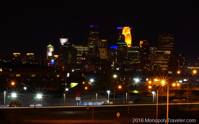 Minneapolis from the north side of the city
