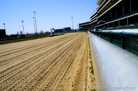 The track at Churchill Downs.