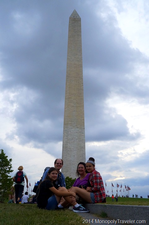 Visiting the Washington Monument