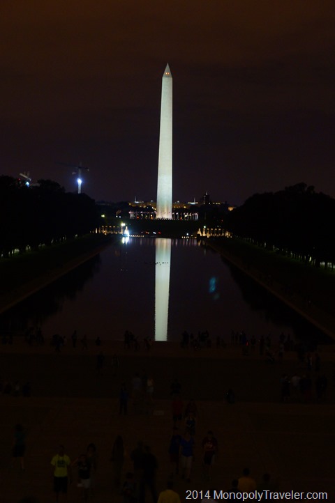 Reflection Pool at the Base of the Lincoln Memorial