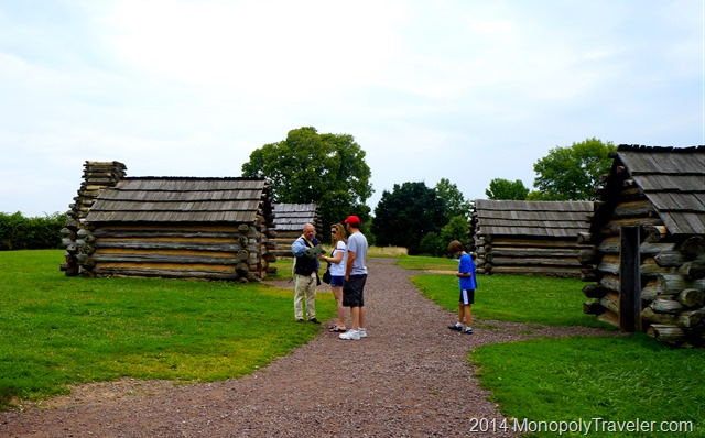 Living Accomodations at Valley Forge