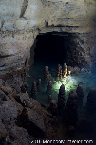 An underground lake