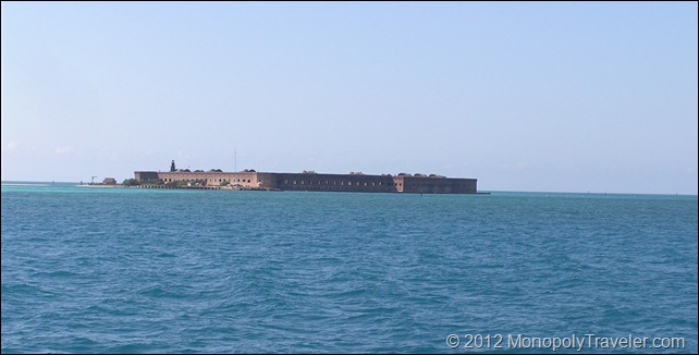Arriving at Fort Jefferson