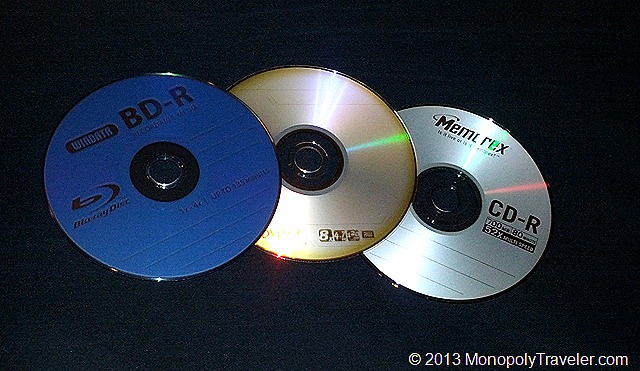 CD, DVD, or Blu-Ray