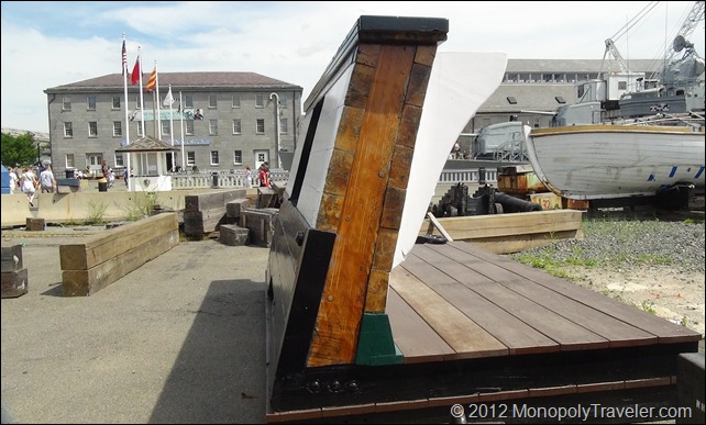 The Construction of "Old Ironsides" Showing it is All Made Out of Wood