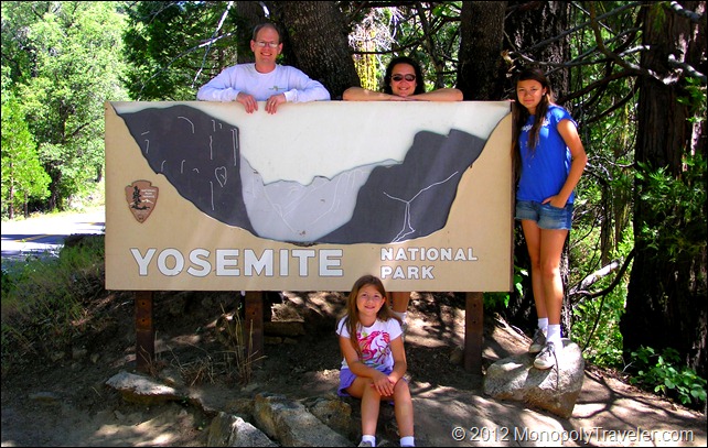 The Second Yosemite Entrance Sign