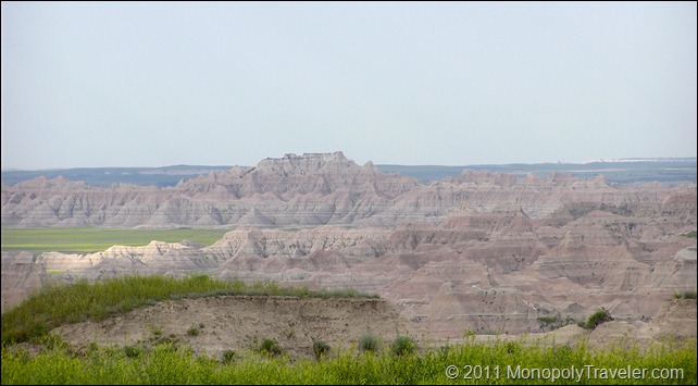 First Sights of the Badlands