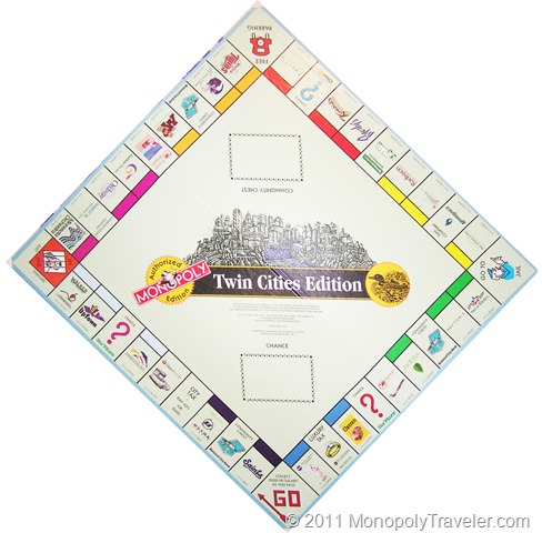 Twin Cities Monopoly Board